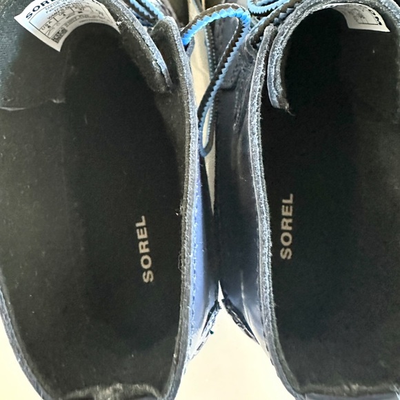 Sorel Women's Rain Boots Size 6 Blue Out N About Nocturnal -EUC - Picture 5 of 13